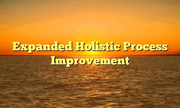 Expanded Holistic Process Improvement