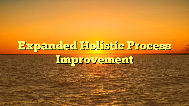 Expanded Holistic Process Improvement