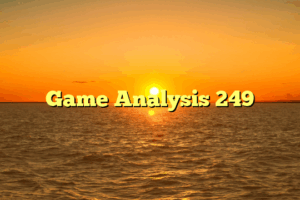 Game Analysis 249