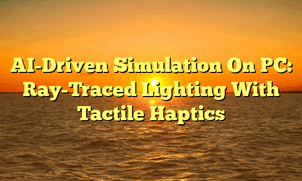 AI-Driven Simulation On PC: Ray-Traced Lighting With Tactile Haptics AI-Driven Simulation On PC: Ray-Traced Lighting With Tactile Haptics