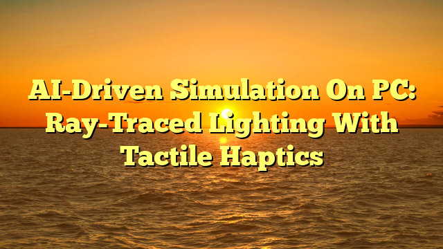 AI-Driven Simulation On PC: Ray-Traced Lighting With Tactile Haptics