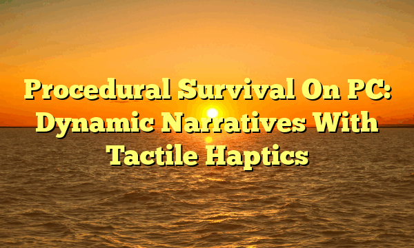 Procedural Survival On PC: Dynamic Narratives With Tactile Haptics Procedural Survival On PC: Dynamic Narratives With Tactile Haptics