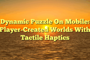 Dynamic Puzzle On Mobile: Player-Created Worlds With Tactile Haptics