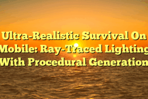 Ultra-Realistic Survival On Mobile: Ray-Traced Lighting With Procedural Generation