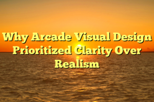 Why Arcade Visual Design Prioritized Clarity Over Realism